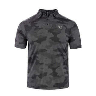 Black Camo Golf Polo - Effing Gear