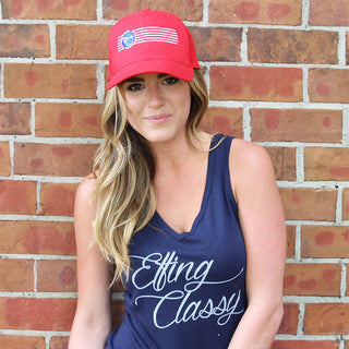 Effing Classy Flowy Tank - Midnight - Effing Gear