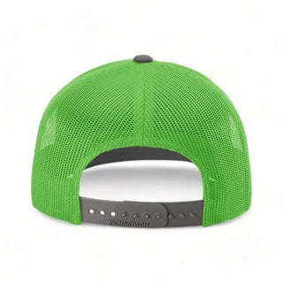 Real Man Green Mesh Snapback Trucker Hat - Effing Gear