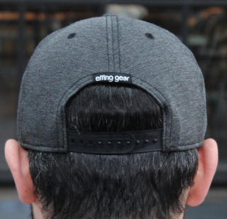 The Billiam Snapback Flat-Brim Hat - Effing Gear