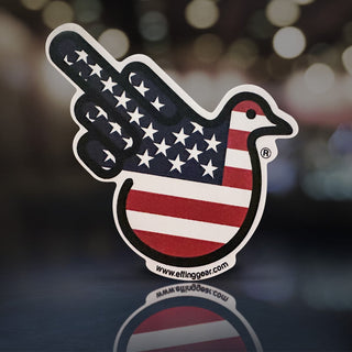 8 Sticker Pack - American & Storm Camo - Effing Gear