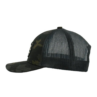 Camuflaje/Negro American Bird Trucker