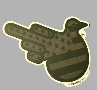 America Storm Camo Bird Sticker - Effing Gear