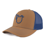 Biscuit/True Blue Snap Trucker - Effing Gear