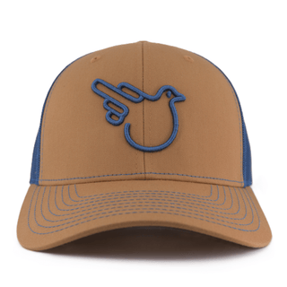 Biscuit/True Blue Snap Trucker - Effing Gear