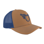 Biscuit/True Blue Snap Trucker - Effing Gear