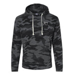Black Camo Triblend Hoodie - Effing Gear
