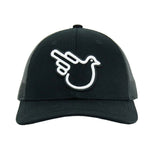 Black Trucker - Double Bird Snap - Effing Gear