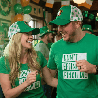 Effing St Patrick's Day Printed Tees - Pinch ME – Effing Gear