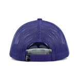 Real Man Purple rear with purple adjustable snapback