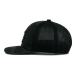 Storm Camo Fitted Trucker side view