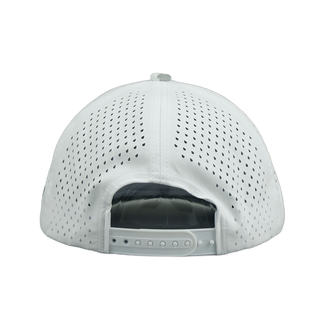 The Mikey - Alpine white perforated rear and snapback