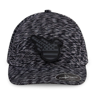 Fitted Melange Storm Camo Bird - Effing Gear