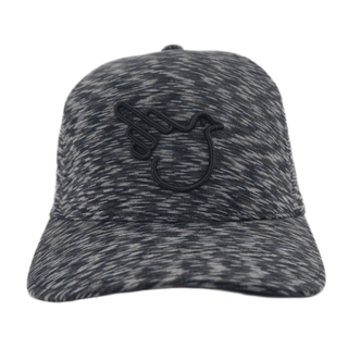 Fitted Melange Storm Camo Black Bird - Effing Gear