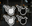4 Pack - Black & White