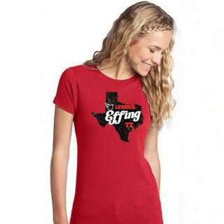 Lubbock Effing Texas - Women's V Neck - Effing Gear