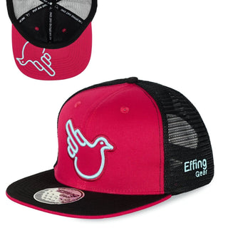 Razzmatazz Flat Bill Trucker - Effing Gear