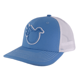 Real Man Columbia Blue - Double Bird Snap - Effing Gear