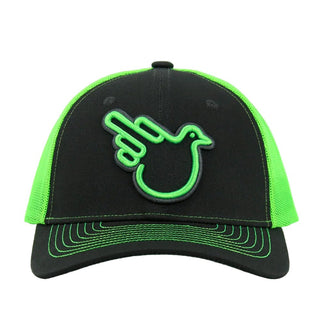 Real Man Green - Double Bird Snap - Effing Gear