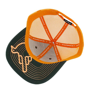 Real Man Orange - Double Bird Snap - Effing Gear