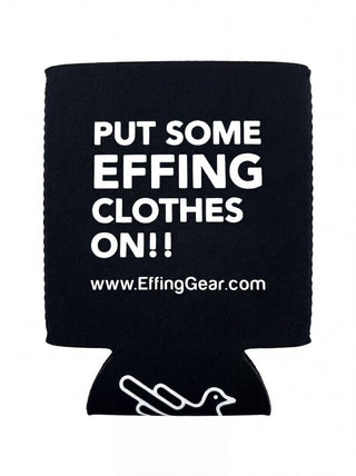 Starter Kit - Stickers (4) , Keychain (White, Black or USA) & Koozie - Effing Gear