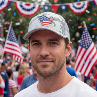 The Alpine Patriot Fitted Trucker - Effing Gear