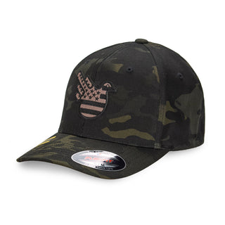 The American Jim Multicam Black Fitted Hat - Effing Gear