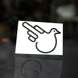 The Bird Temp Tattoo - Effing Gear