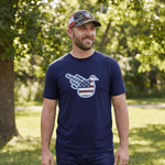 The Camo Stars & Stripes American Bird Trucker - Effing Gear