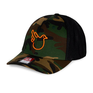 The Cody Camo Fitted Trucker - Effing Gear