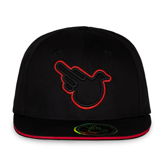 The Jimothy Red and Black Flat Brim - Effing Gear