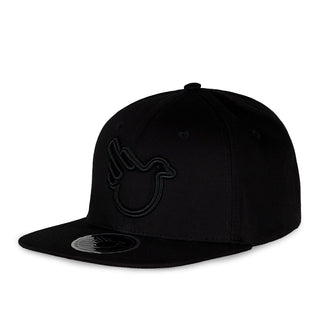 The Timothy Black Flat Brim - Effing Gear