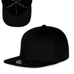 The Timothy Black Flat Brim - Effing Gear