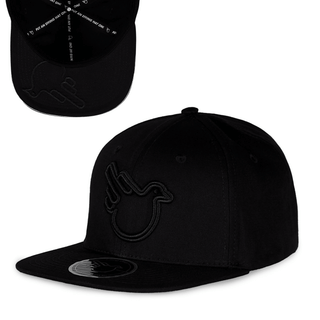The Timothy Black Flat Brim - Effing Gear