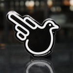 Black and White Bird Stickers - 8 Pack - Effing Gear