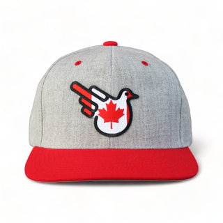 Effing Eh Canadian Flag Snap Flat Bill - Effing Gear