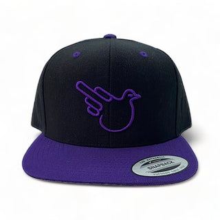 Purple Rain Flat Brim Hat - Effing Gear