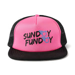 Sunday Funday Pink Foam Trucker - Effing Gear