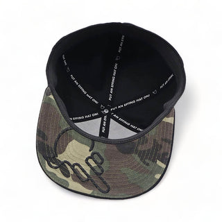 The Camothy Flat Bill Camouflage Snapback Hat - Effing Gear