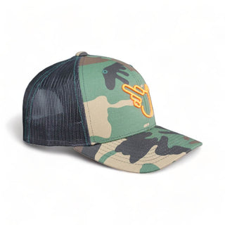 The Cody Camouflage Snapback Trucker Hat - Effing Gear