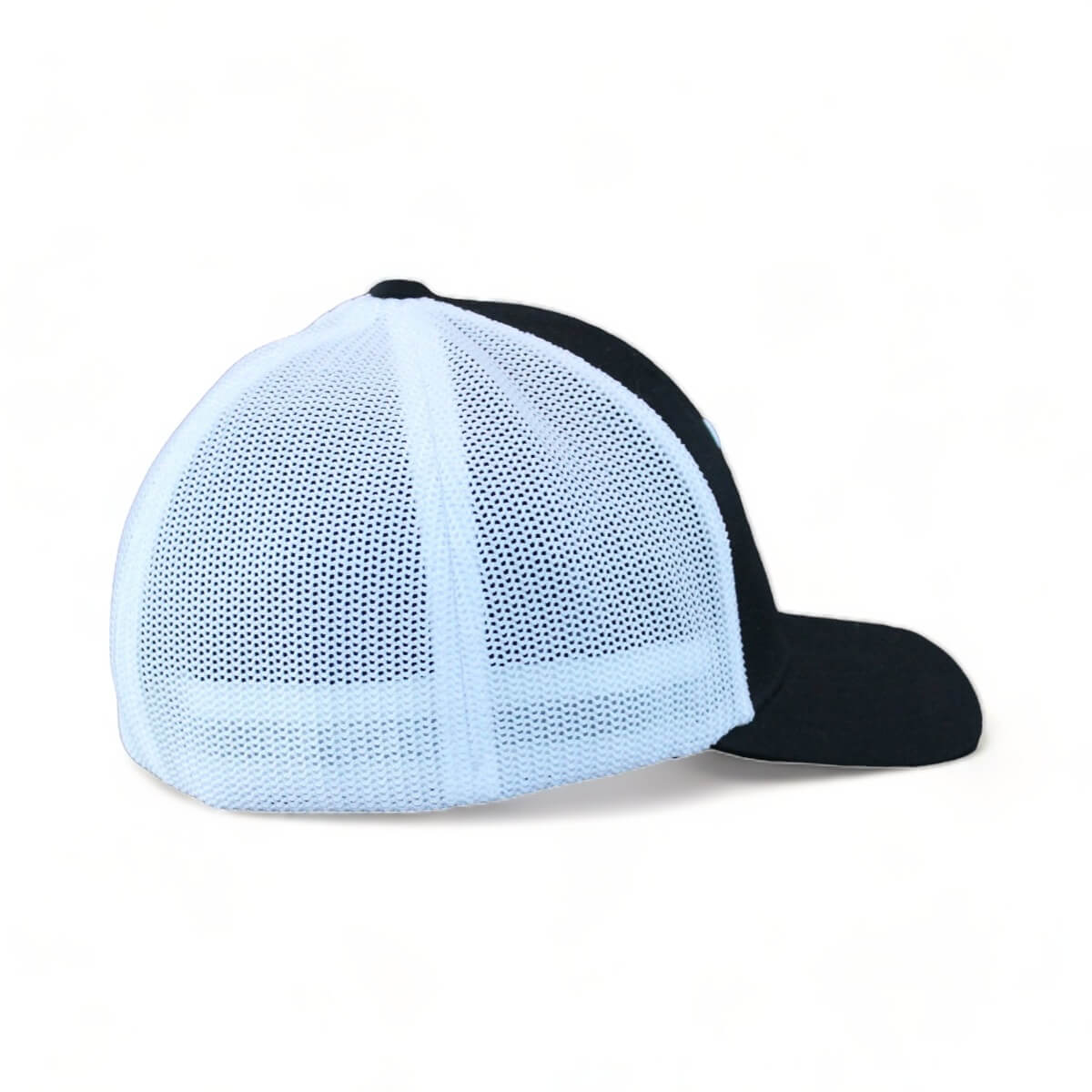 Men's White Classic Fin Performance Flex Fitted Trucker Hat – Guy