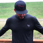 The Jimothy Red and Black Flat Brim - Effing Gear