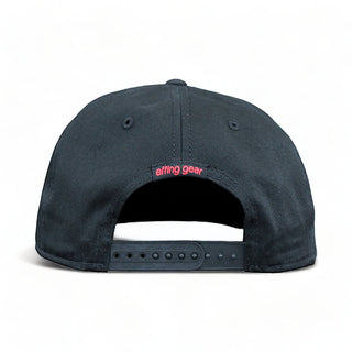 The Jimothy Red and Black Flat Brim Hat - Effing Gear