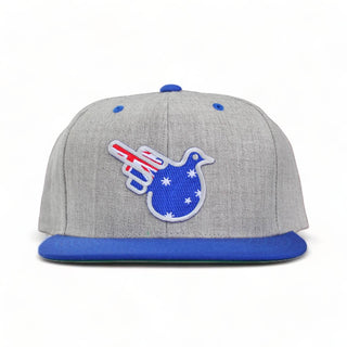 The Nitties Australian Flag Flat Bill Snapback Hat - Effing Gear