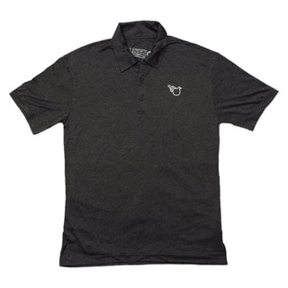 The Park City Polo (Dri-Fit Charcoal) - Effing Gear