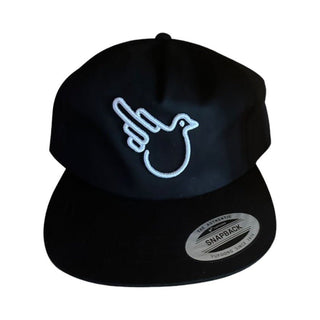 Unstructured Flat Bill Five-Panel Snapback - Effing Gear